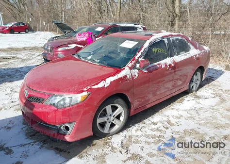 2013 Toyota Camry Se from USA, damaged, VIN 4T1BF1FK2DU649721